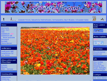 Tablet Screenshot of kraeuter-forum.com